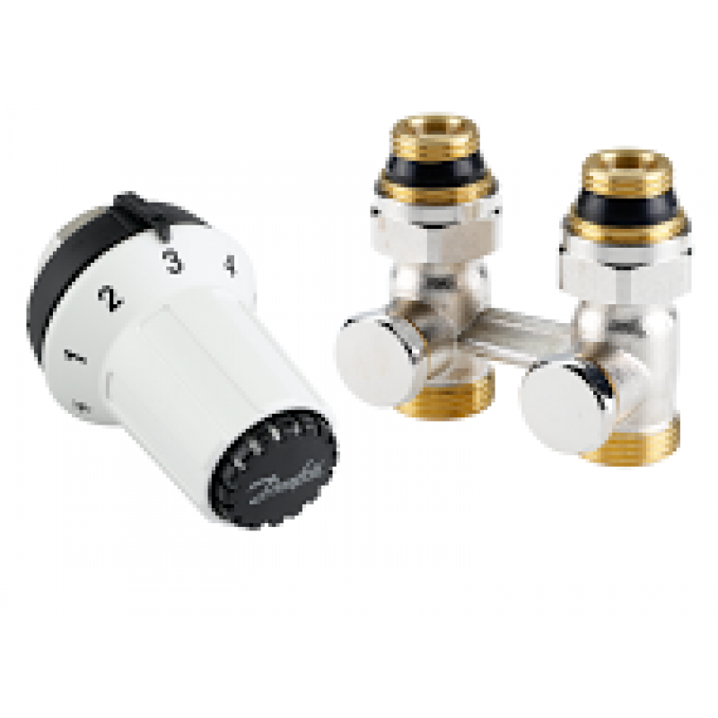 Комплект для радиатора DANFOSS RAS-CK+RLV-KS 1/2" прямой 013G5275