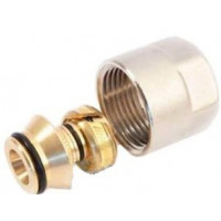 Соединение резьбовое для подключения PEX труб GF 16х2.2 х 3/4"