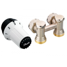 Комплект для радиатора DANFOSS RAS-C+RLV-KS 1/2" угловой 013G5278