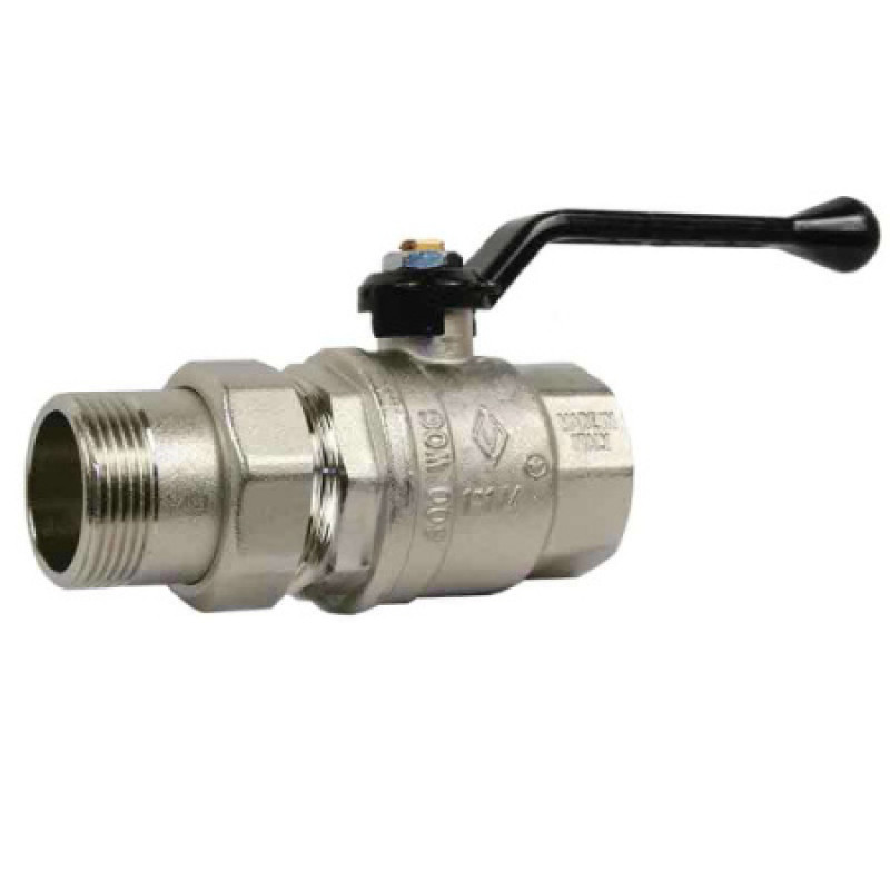 Кран шаровый GF 1" НВ с американкой