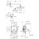 Душевая система Grohe Eurosmart Cosmopolitan Tempesta 210 25219001
