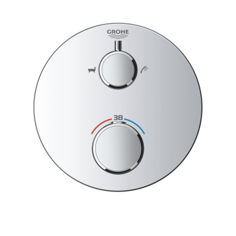 Термостатичний змішувач прихованого монтажу Grohe Grohtherm 24077000