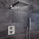 Термостатический смеситель скрытого монтажа Grohe Grohtherm Cube 24154000