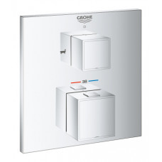 Термостатический смеситель скрытого монтажа Grohe Grohtherm Cube 24155000