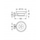 Мыльница Grohe Essentials Cube 40754001