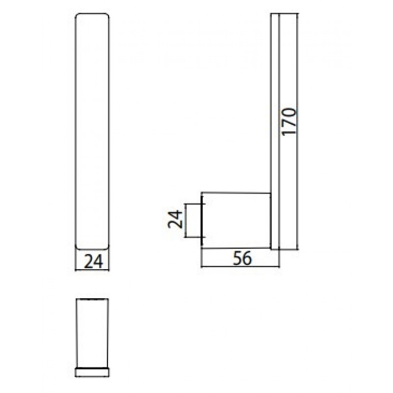 Держатель туалетной бумаги EMCO Loft 050500101