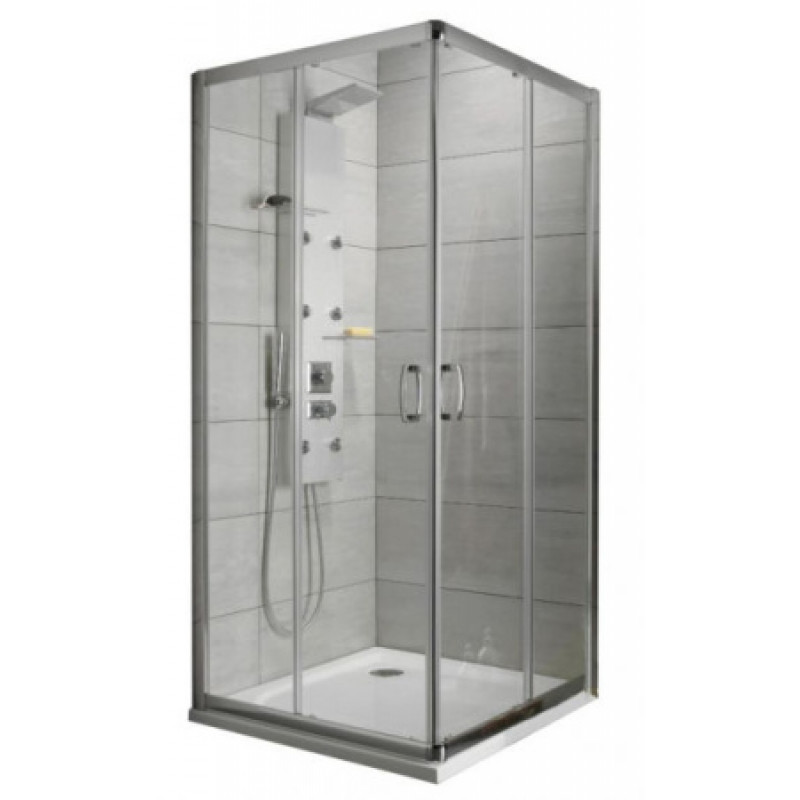 Душова кабіна Radaway з розсувними дверима Premium Plus C 900x900x1900 30453-01-02N