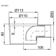 Корпус трапа Styron STY-651-3