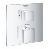 Термостатический смеситель скрытого монтажа Grohe Grohtherm Cube 24153000