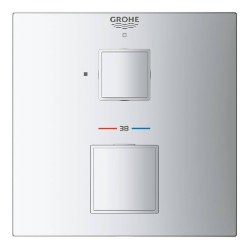 Термостатический смеситель скрытого монтажа Grohe Grohtherm Cube 24153000
