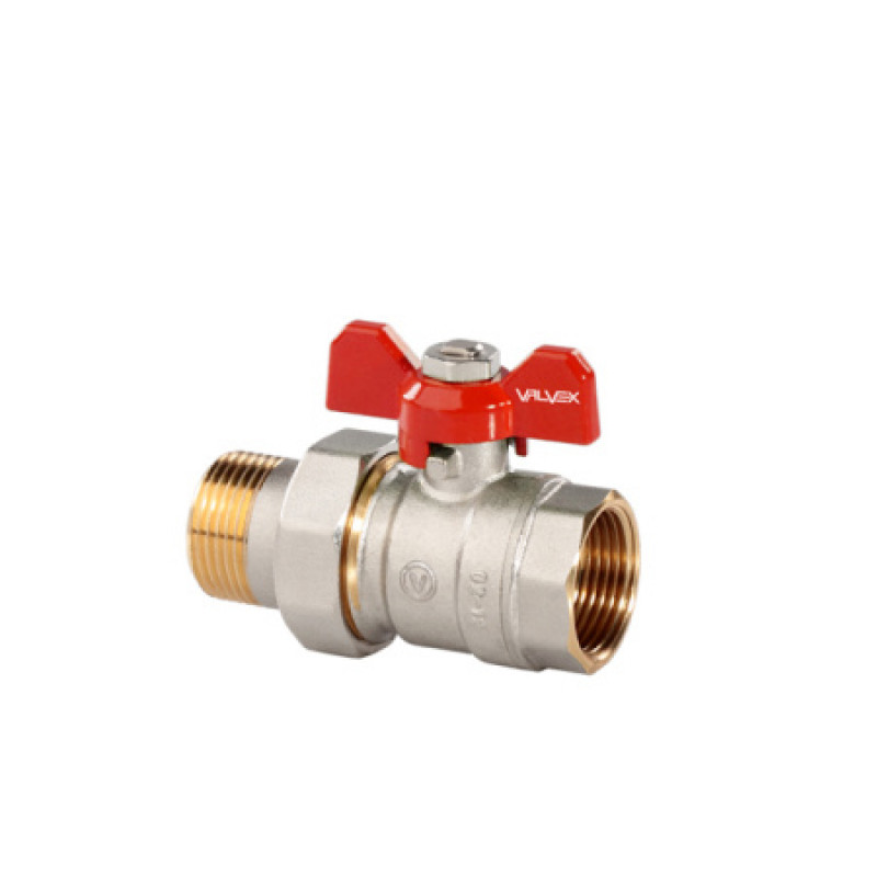 Кран кульовий Valvex 3/4" НВ з американкою 1473680