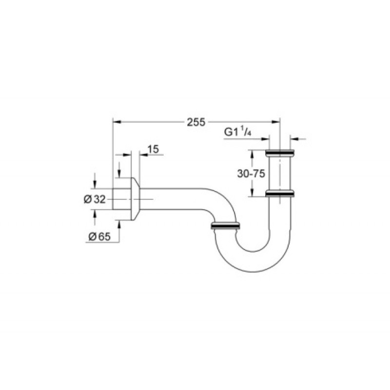 Сифон для умывальника Grohe 28947000