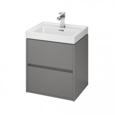 Тумба под умывальник 500 мм Cersanit Crea Grey Matt Mount FZZW1008841564