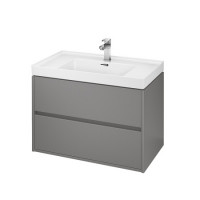 Тумба под умывальник 800 мм Cersanit Crea Grey Matt Mount FZZW1008861564