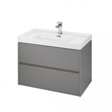 Тумба под умывальник 800 мм Cersanit Crea Grey Matt Mount FZZW1008861564