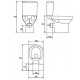 Унітаз-компакт Cersanit City CCKZ1013871894