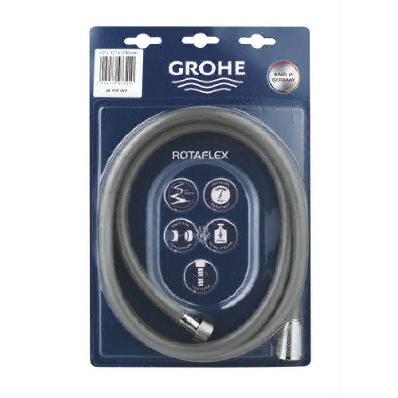 Душевой шланг Grohe Rotaflex Twistfree 1750 мм 28410001