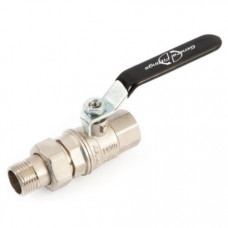Кран кульовий GF 1 1/2" НВ з американкою