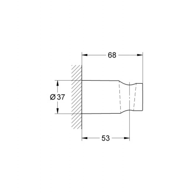 Держатель лейки Grohe Tempesta Cosmopolitan 27594000