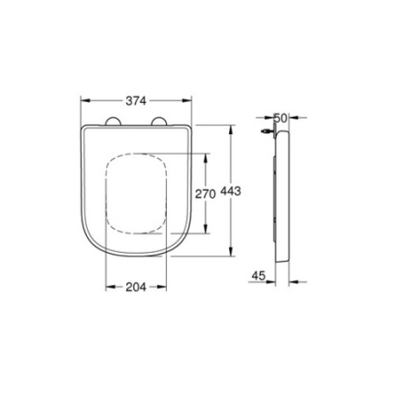 Крышка для унитаза Grohe Euro Ceramic 39330001