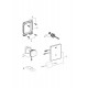 Панель смыва для уринала ИК Grohe Tectron Skate нержавеющая сталь 37321SD1