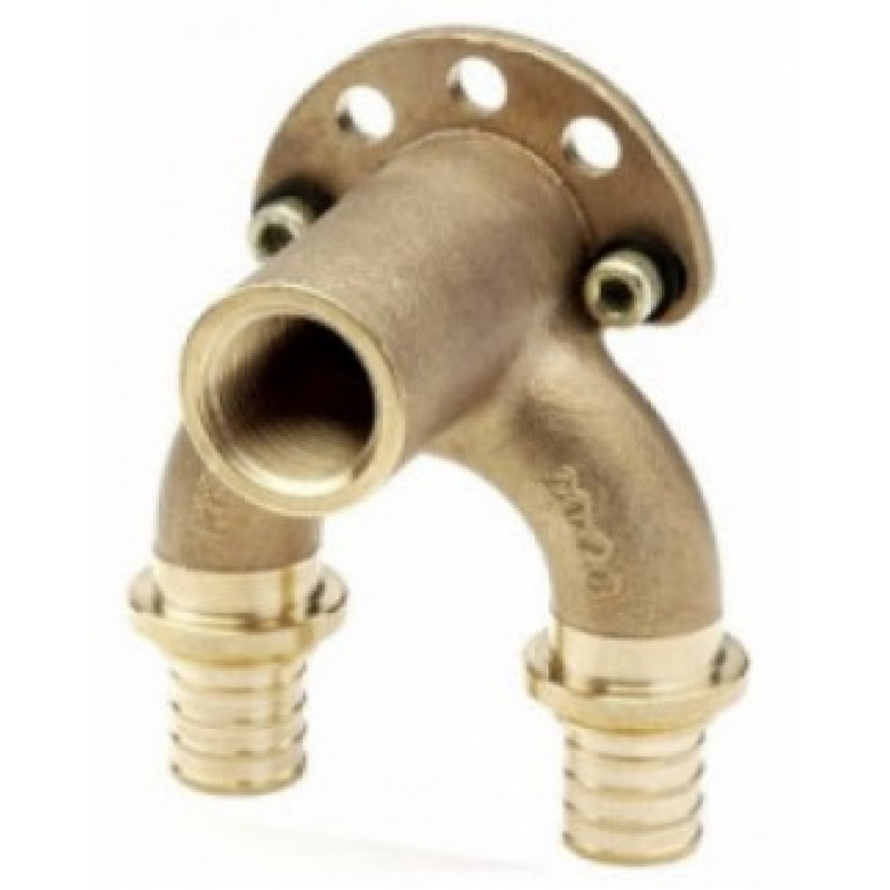 Колено настенное проточное Rehau Rautitan RX+ 16/16-Rp 1/2 456403001