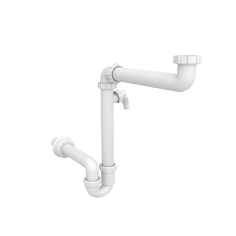 Сифон Styron для установки над стиральной машиной STY-641
