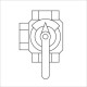 3-х ходовой клапан Vaillant VRM-3 1 1/4" 009237