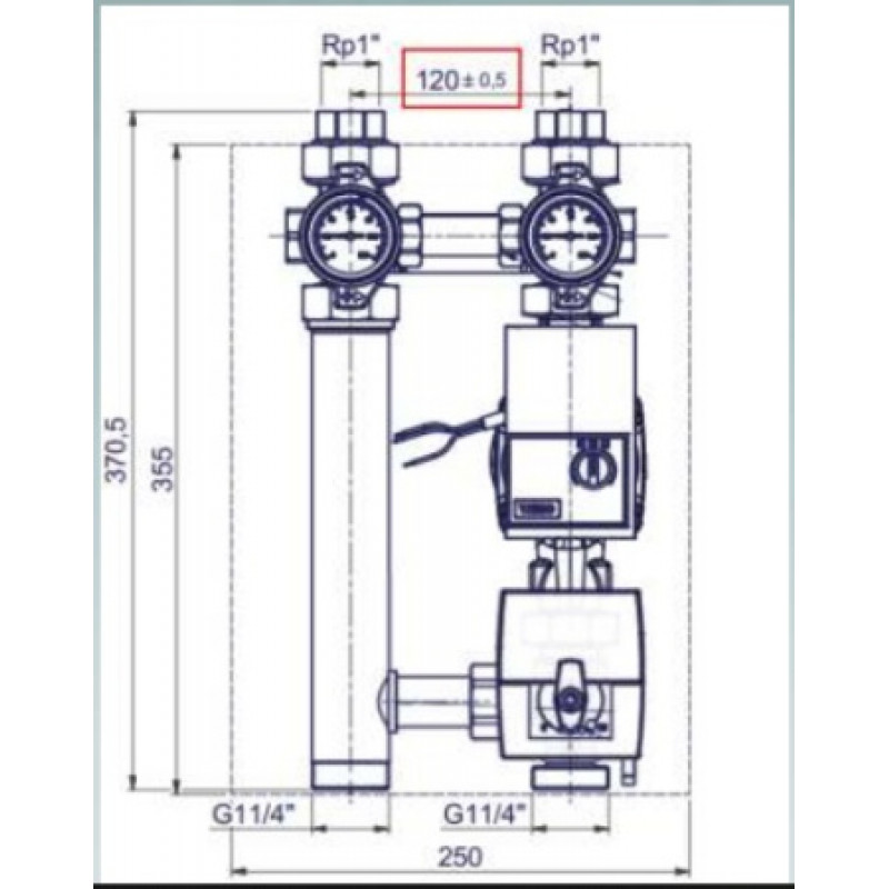 Насосная группа Vaillant VDM 25 M 0020191788