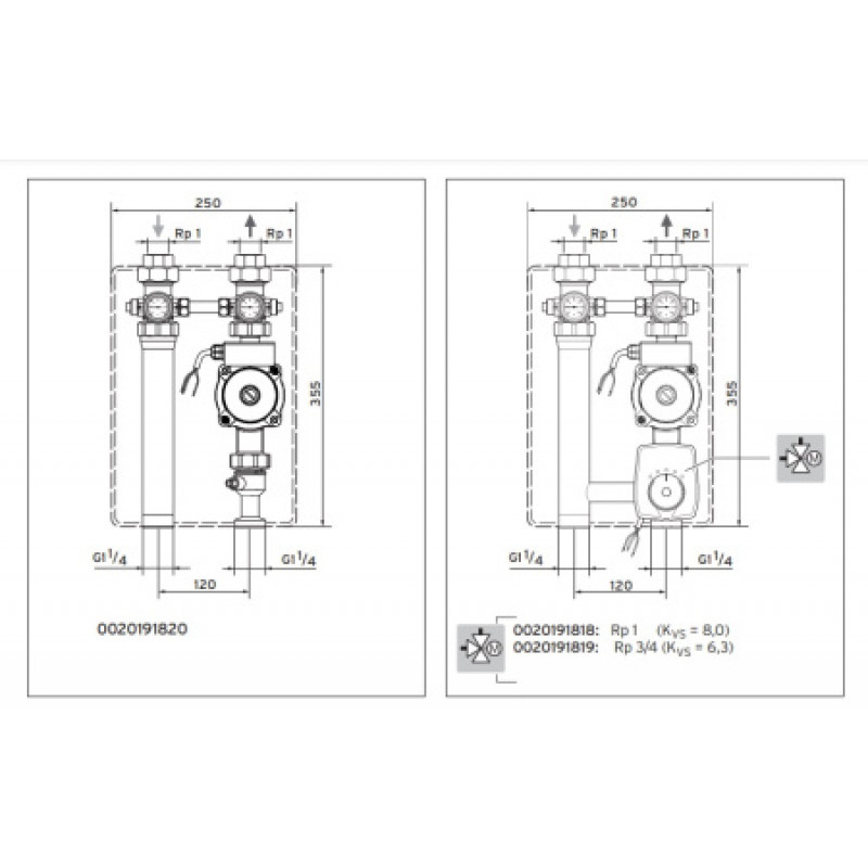 Насосна група Vaillant VDM 8 M 0020191818