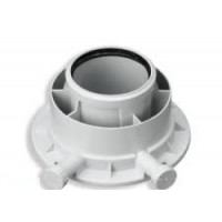 Адаптер для подключения конденсационного котла Vaillant 60/100 мм к дымоходу 80/125 мм РР (конденс)