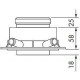 Адаптер для подключения конденсационного котла Vaillant 60/100 мм к дымоходу 80/125 мм РР (конденс)