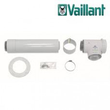 Базовый комплект подключения Vaillant 80/125 мм PP к общему дымоходу