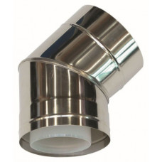 Комплект коленей Vaillant 45° 110/160 мм РР/сталь (2 шт.)