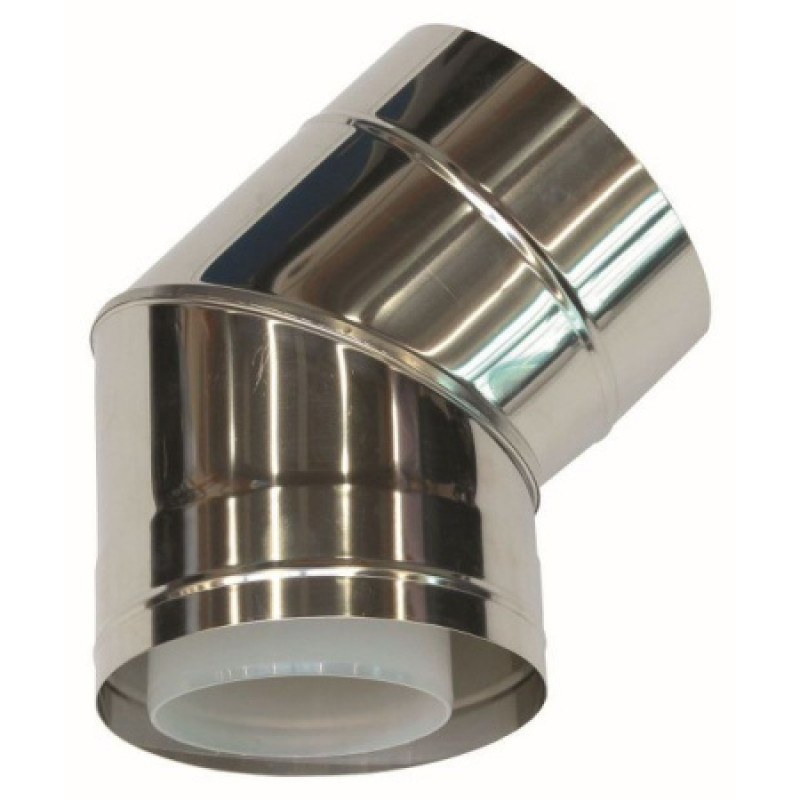 Комплект коленей Vaillant 45° 110/160 мм РР/сталь (2 шт.)