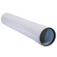 Участок трубы Protherm 80 мм белый (1 м) (турбо)