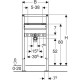 Монтажный элемент для умывальника Geberit Duofix 82–98 см 111.490.00.1