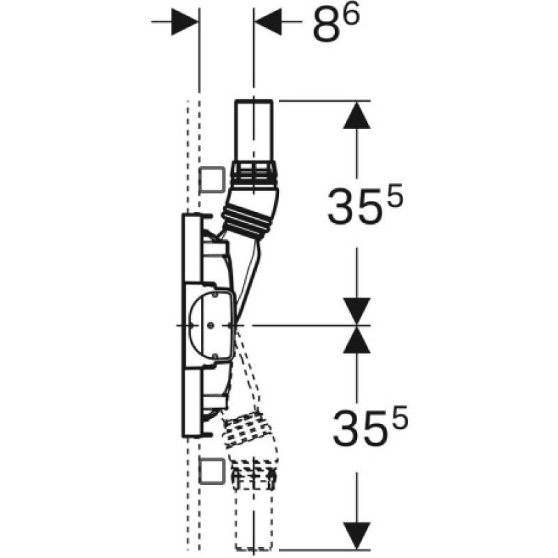 Монтажный элемент Geberit Duofix 111.580.00.1