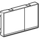 Клавиша смыва Geberit Omega 60 115.081.SI.1
