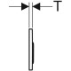 Клавиша смыва Geberit Omega 20 115.085.KH.1