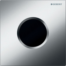Панель смыва для уринала Geberit HyTronic хром матовый 116.021.46.5
