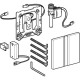 Панель смыва для уринала Geberit 116.036.GH.1