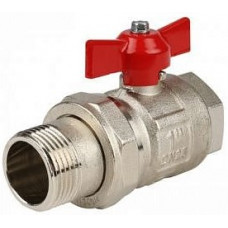 Кран шаровый с американкой прямой 1 1/2" ЗВ