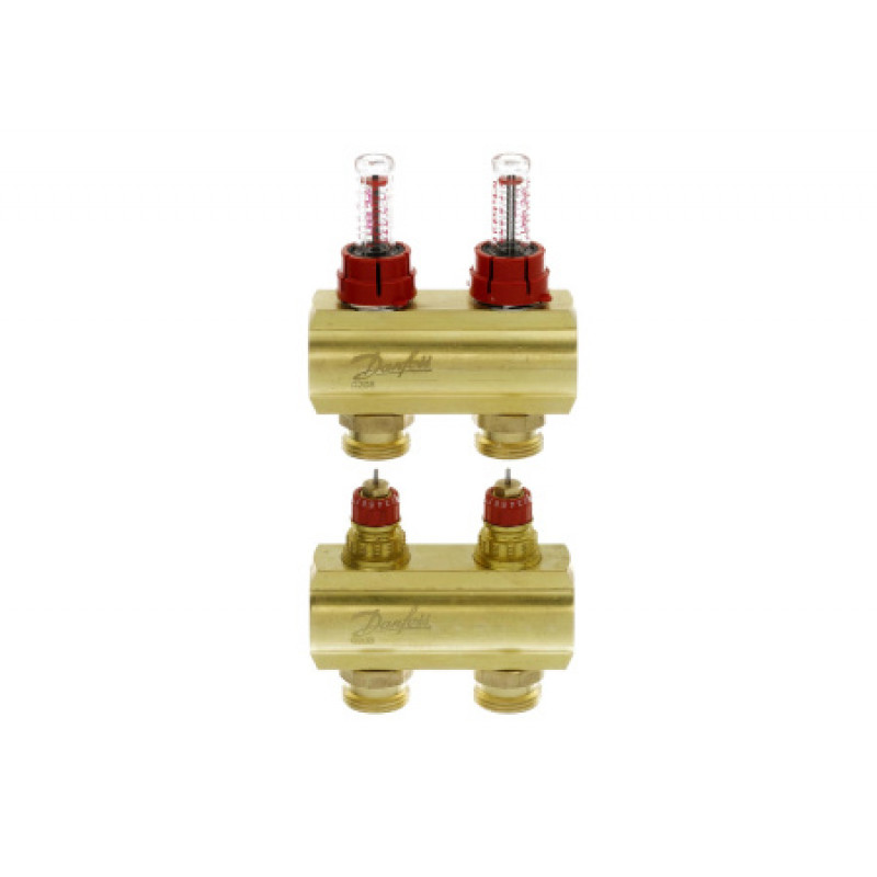 Комплект коллекторов Danfoss FHF 2 выхода 088U0522