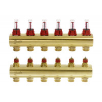Комплект колекторів Danfoss FHF 6 виходів 088U0526