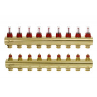 Комплект коллекторов Danfoss FHF 9 выходов 088U0529