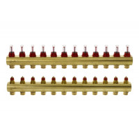 Комплект колекторів Danfoss FHF 12 виходів 088U0532