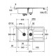 Кухонная мойка Grohe K 500 31572SD0
