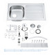 Кухонная мойка Grohe K 200 31552SD0
