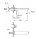 Смеситель для раковины Grohe Eurocube M 23447000
